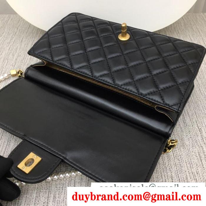  chanel 斜め掛けバッグ 2色可選 2019秋冬におすすめ着こなし 秋冬トレンド最前線