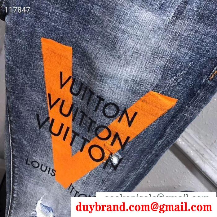 冬コーデが華やぐ本命  ルイ ヴィトン冬で可愛くて楽チンな人気アイテム LOUIS VUITTON ジーンズ 秋冬っぽいスタイルを作り出す