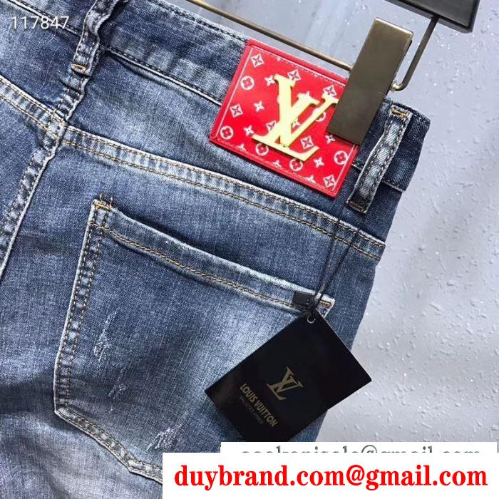 冬コーデが華やぐ本命  ルイ ヴィトン冬で可愛くて楽チンな人気アイテム LOUIS VUITTON ジーンズ 秋冬っぽいスタイルを作り出す