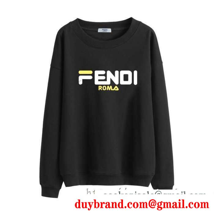 真冬にもうまく着こなせる フェンディ fendi プルオーバーパーカー 多色可選 2019秋冬におすすめ着こなし