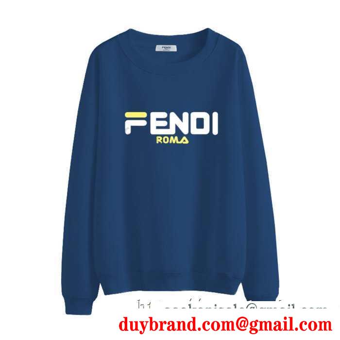 真冬にもうまく着こなせる フェンディ fendi プルオーバーパーカー 多色可選 2019秋冬におすすめ着こなし