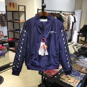 Thưởng thức phong cách theo mùa này vào mùa thu ngoài trắng này, lựa chọn màu blouson 2 màu trắng 2019 2019 Mùa thu / mùa đông Essence_off-White Off White_ Thương hiệu giá rẻ 