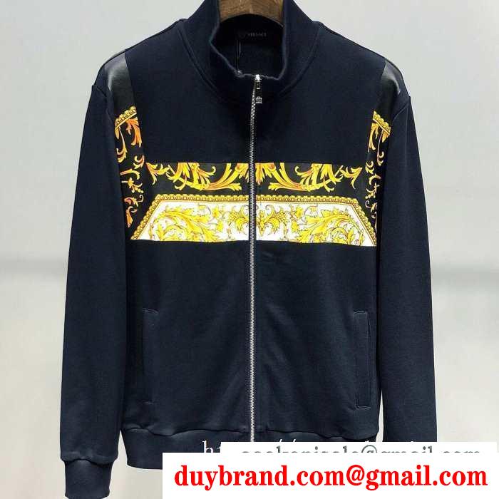 2019秋冬におしゃれな着こなし 今回の秋冬に欲しいスタイル ヴェルサーチ versace ブルゾン 2色可選
