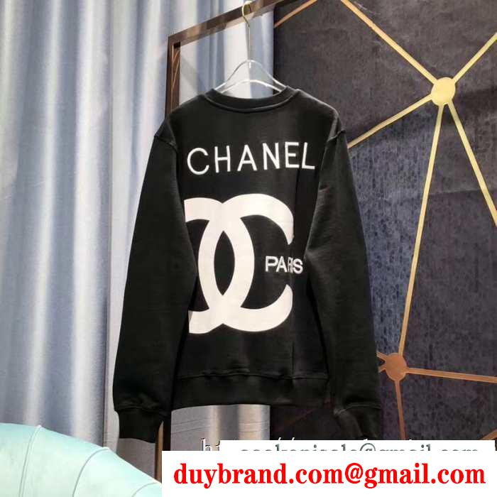  chanel プルオーバーパーカー 2色可選 2019年秋冬最新のトレンド 真冬でおしゃれに着こなす