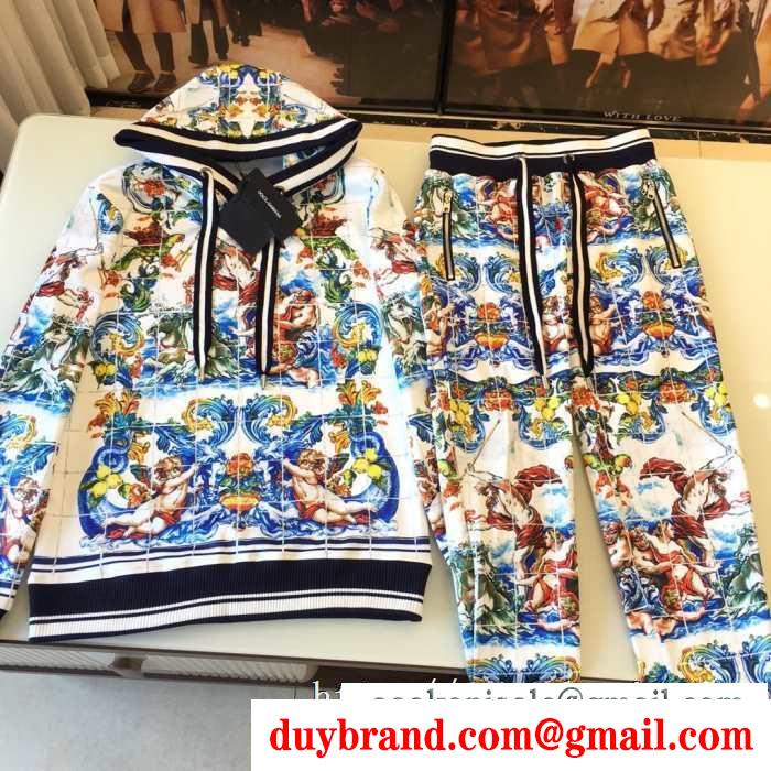 2019秋冬におすすめ着こなし ふんわりまとって暖かお洒落 ドルチェ＆ガッバーナ dolce&gabbana 上下セット