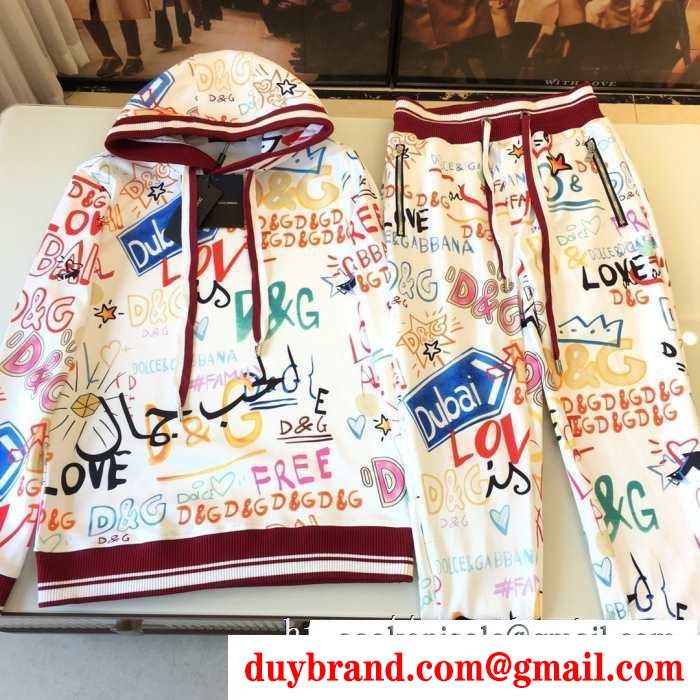 ほっこりと温かみのある雰囲気に ドルチェ＆ガッバーナ dolce&gabbana 上下セット 2019秋冬の必需品
