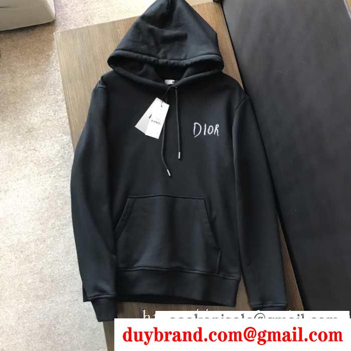 2色可選 パーカー ディオール dior 落ち着いた秋冬ファッションを楽しむ 2019年秋冬最新のトレンド