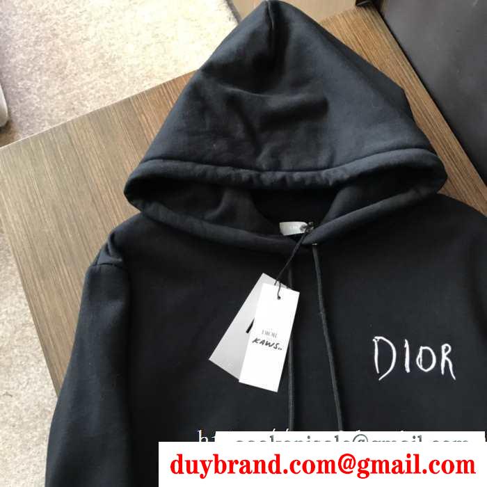 2色可選 パーカー ディオール dior 落ち着いた秋冬ファッションを楽しむ 2019年秋冬最新のトレンド