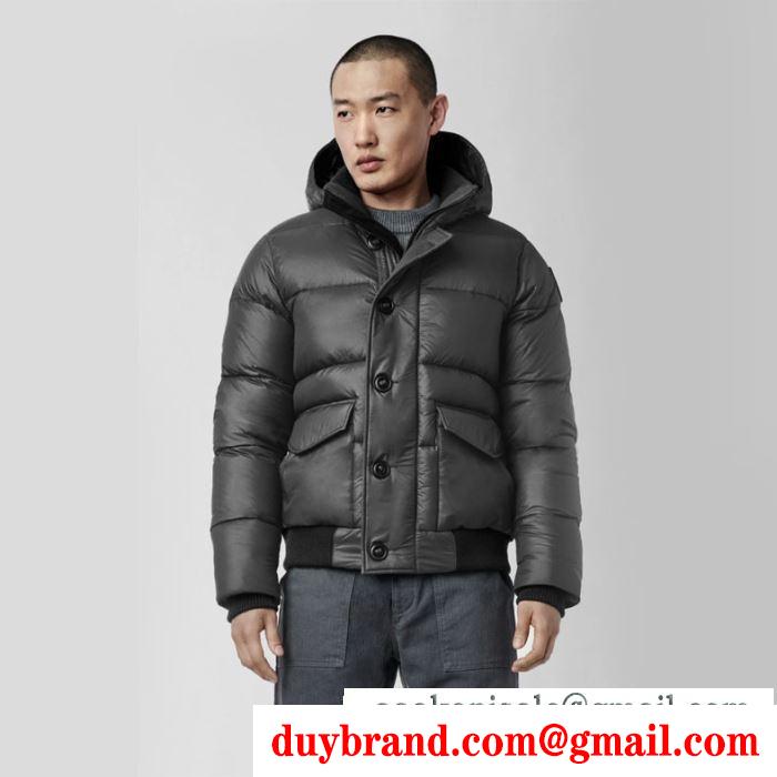 冬のコーデも上品なイメージにしてくれる  メンズ ダウンジャケット CANADA GOOSE 動きやすく楽チンなスタイル  カナダグース 3色可選 冬コーデの名脇役