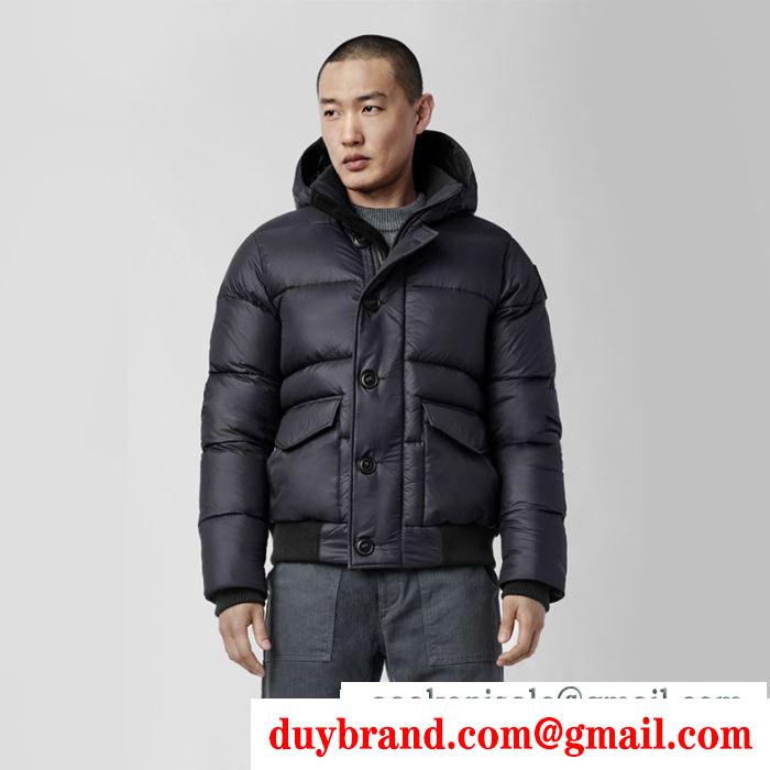 冬のコーデも上品なイメージにしてくれる  メンズ ダウンジャケット CANADA GOOSE 動きやすく楽チンなスタイル  カナダグース 3色可選 冬コーデの名脇役