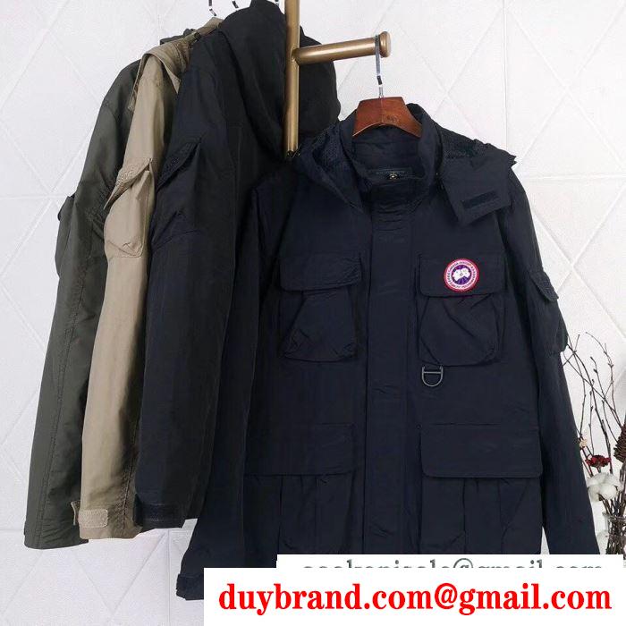 ナチュラルコーデに使いやすい  多色可選 カナダグース ほっこりと温かみのある雰囲気に  Canada Goose ハーフコート 冬コーデが華やぐ本命