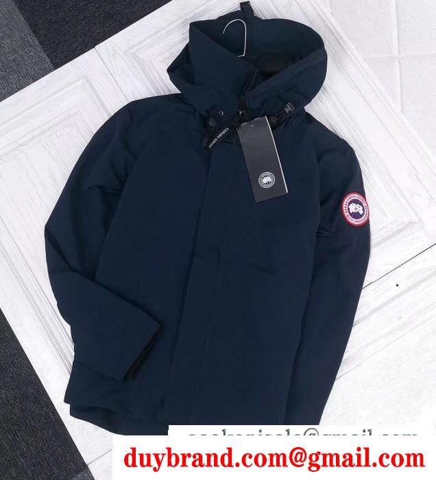 カナダグース 2019年秋冬最新のトレンド Canada Goose この秋トレンドに合わせる着こなし ハーフコート 冬の最旬コーデに仕上げる 多色可選