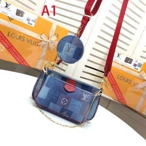Túi nghiêng ba màu Louis Vuitton Louis Vuitton 2019 Thiết bị cần thiết