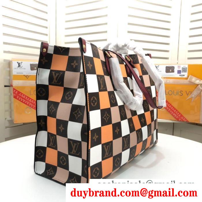 2019秋冬におすすめ着こなし ルイ ヴィトン louis vuitton ハンドバッグ 2色可選 簡単にトレンド感のある