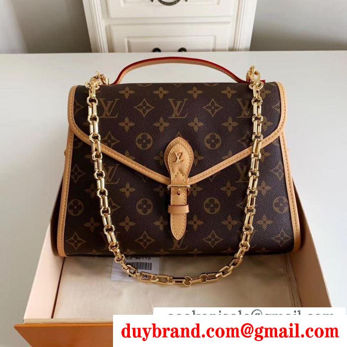秋冬コーデを鮮やかに彩る ルイ ヴィトン louis vuitton ハンドバッグ 2019秋冬の必需品