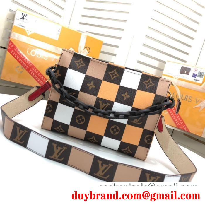 斜め掛けバッグ 2019年秋冬最新のトレンド 季節感溢れる秋らしいコーデ ルイ ヴィトン louis vuitton