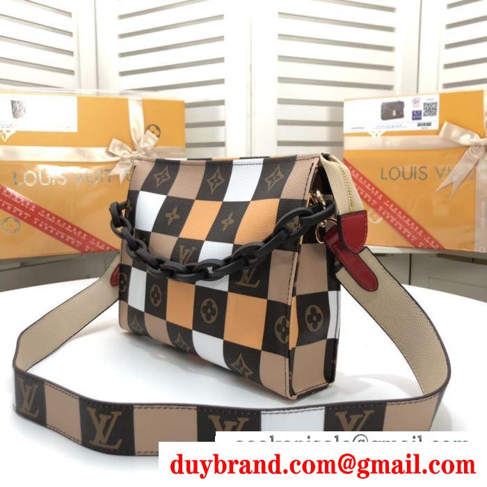 斜め掛けバッグ 2019年秋冬最新のトレンド 季節感溢れる秋らしいコーデ ルイ ヴィトン louis vuitton