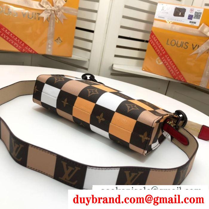 斜め掛けバッグ 2019年秋冬最新のトレンド 季節感溢れる秋らしいコーデ ルイ ヴィトン louis vuitton