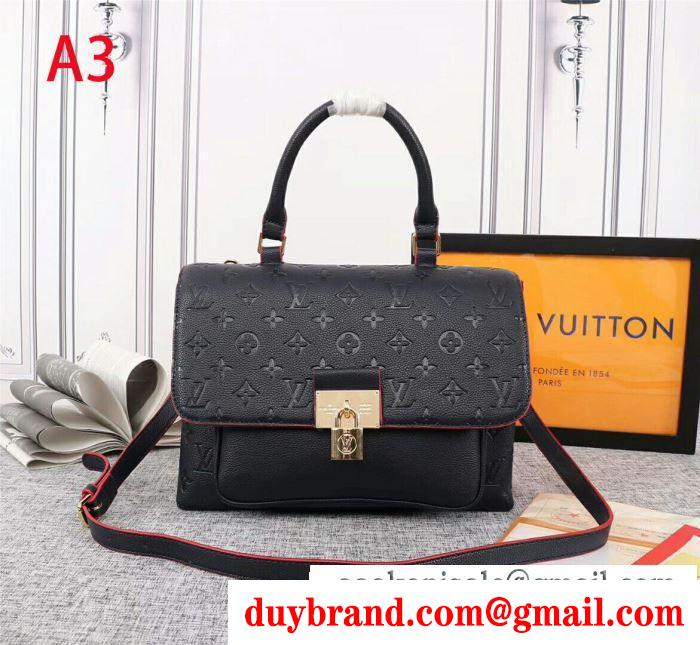 2019秋冬におしゃれな着こなし 普段使いもオフィスもok ルイ ヴィトン louis vuitton ハンドバッグ 3色可選