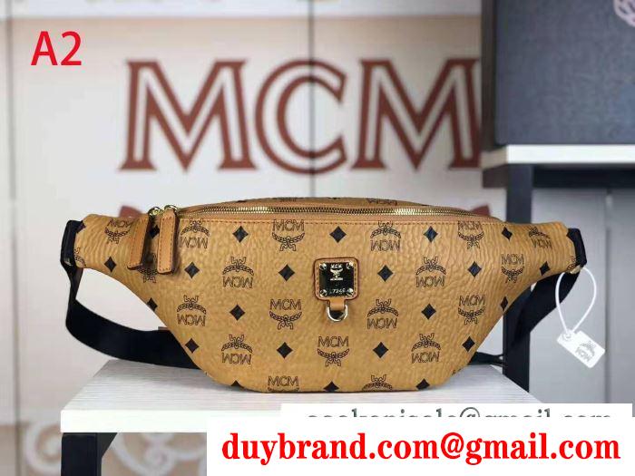 2019秋冬の必需品 エムシーエム mcm ショルダーバッグ 3色可選 季節を感じた秋冬ファッション