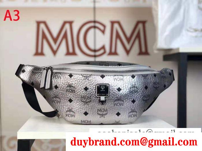2019秋冬の必需品 エムシーエム mcm ショルダーバッグ 3色可選 季節を感じた秋冬ファッション