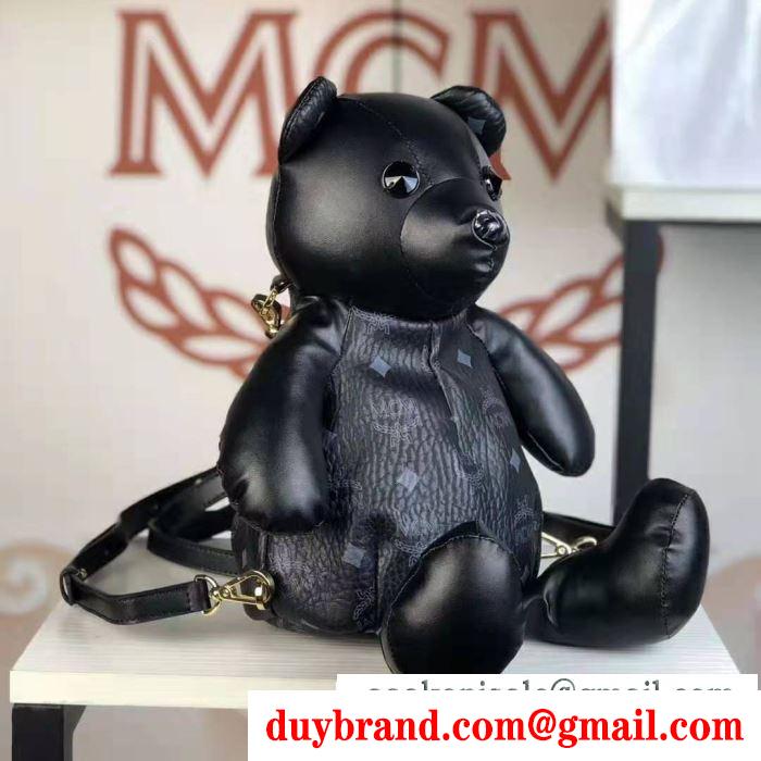 2019年秋冬最新のトレンド 秋冬ナチュラルコーデに大活躍 エムシーエム mcm リュック 4色可選