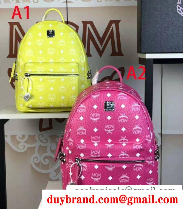 2019秋冬の必需品 エムシーエム mcm リュック 2色可選 冬ファッションコーデの幅も広がる