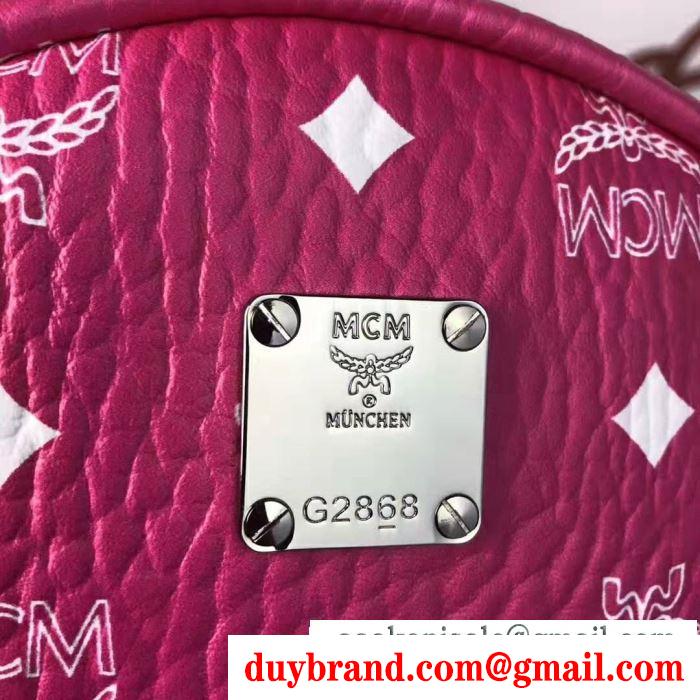 2019秋冬の必需品 エムシーエム mcm リュック 2色可選 冬ファッションコーデの幅も広がる