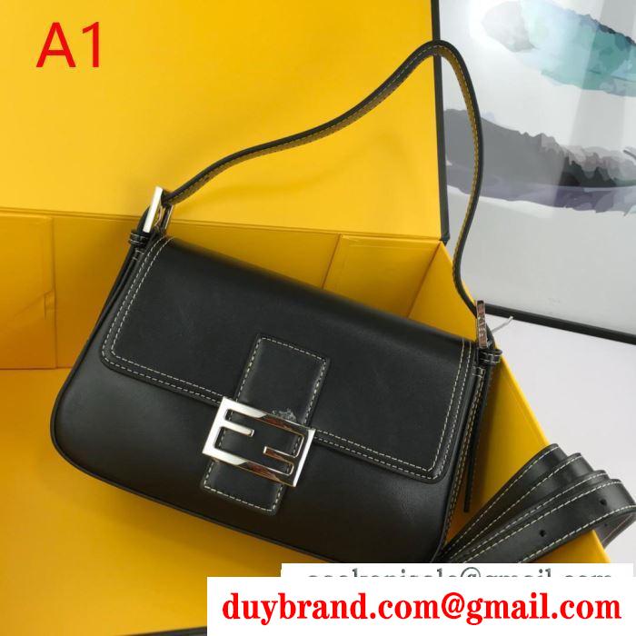 フェンディ fendi ハンドバッグ 2色可選 上品な秋冬コーデに仕上げる 2019秋冬におすすめ着こなし