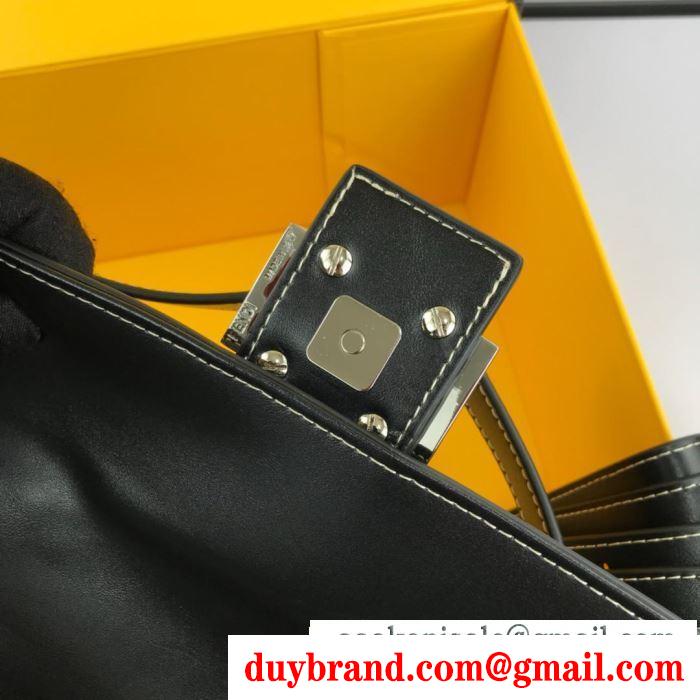 フェンディ fendi ハンドバッグ 2色可選 上品な秋冬コーデに仕上げる 2019秋冬におすすめ着こなし