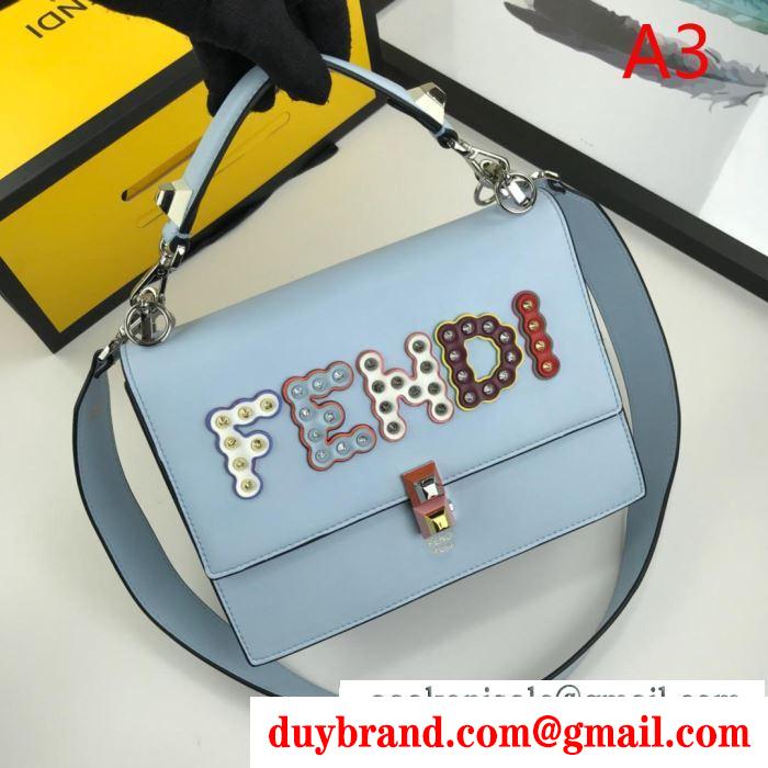普段使いもオフィスもOK 2019秋冬におしゃれな着こなし フェンディ fendi ハンドバッグ 3色可選