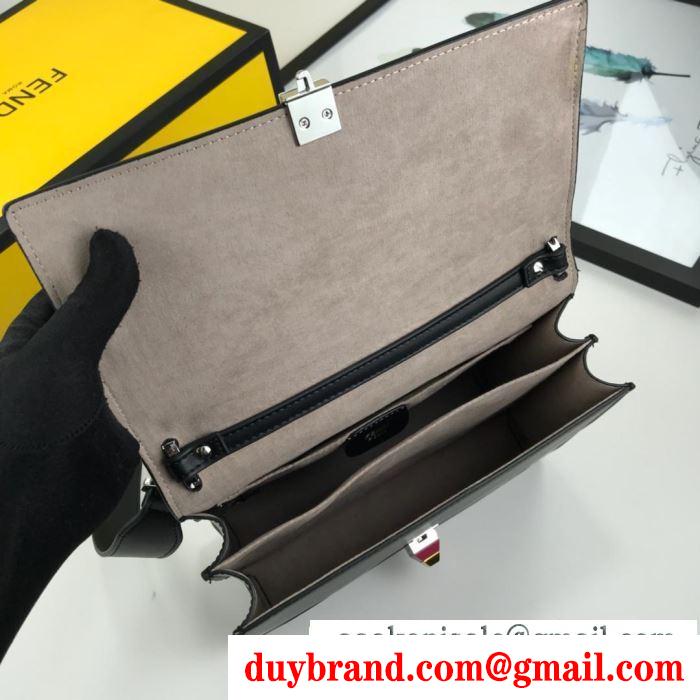普段使いもオフィスもOK 2019秋冬におしゃれな着こなし フェンディ fendi ハンドバッグ 3色可選