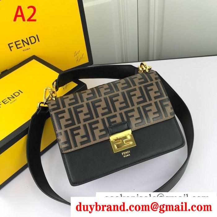 2019年秋冬最新のトレンド 冬で可愛くて楽チンな人気アイテム フェンディ fendi 斜め掛けバッグ 4色可選