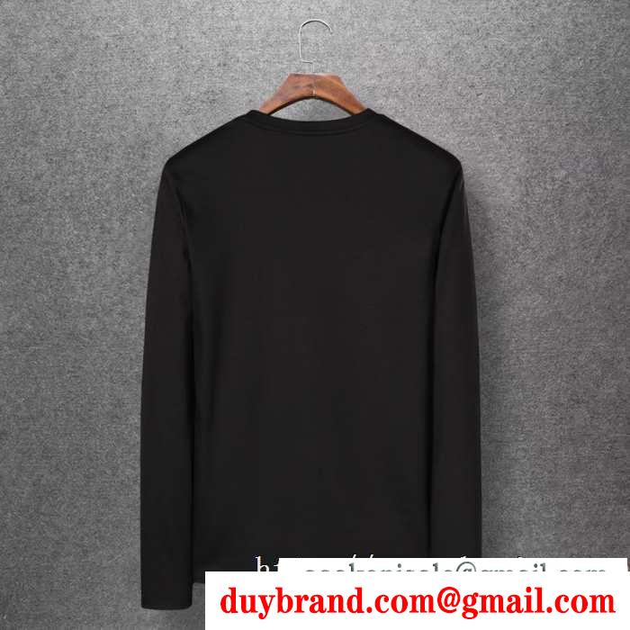 アルマーニ armani 長袖tシャツ 多色可選 2019秋冬におすすめ着こなし ふんわりまとって暖かお洒落