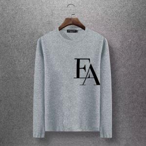 Tọa độ thời trang mùa đông Armani Long -sleeved T -shirt nhiều lựa chọn màu sắc 2019