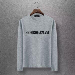 Long -sleeved t -shirts Autumn -like Autumn Corde Fall / Winter 2019 Xu hướng mới nhất Armani Armani_ Armani Armani_ Thương hiệu giá rẻ 