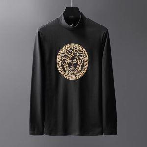 2019 Thời trang Versace Versace Long Sleeve T -Shirt 2 Màu sắc Lựa chọn mùa đông Tiêu chuẩn thời trang _ Versace Versace_ Thương hiệu giá rẻ (Lớp lớn nhất của )