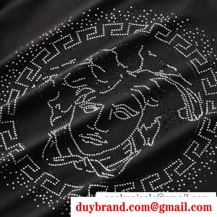 2019秋冬におしゃれな着こなし ヴェルサーチ versace 長袖tシャツ 2色可選 簡単にトレンド感のある