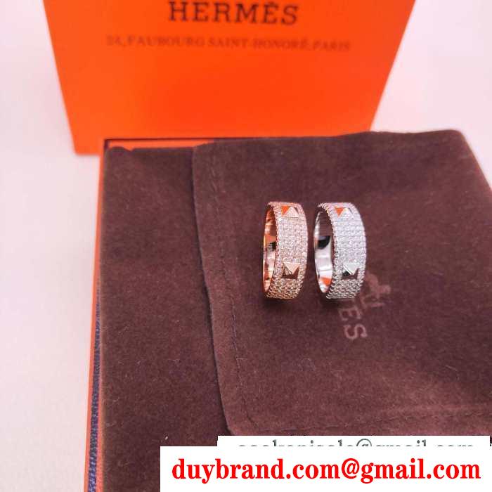 冬コーデの名脇役 エルメス hermes 寒い季節の王道アイテム リング/指輪 秋冬らしいカジュアルな雰囲気を持つ