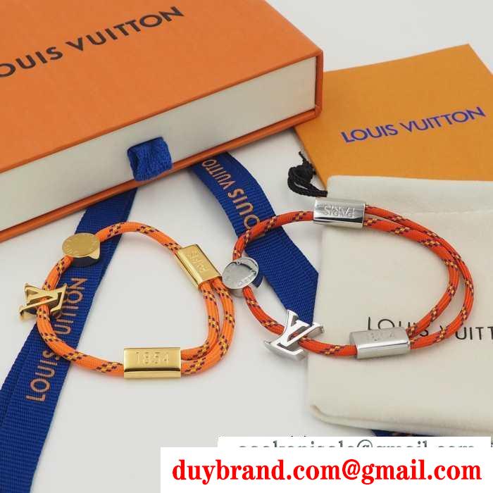 冬で可愛くて楽チンな人気アイテム ルイ ヴィトン louis vuitton 秋冬っぽいスタイルを作り出す ブレスレット 多色可選