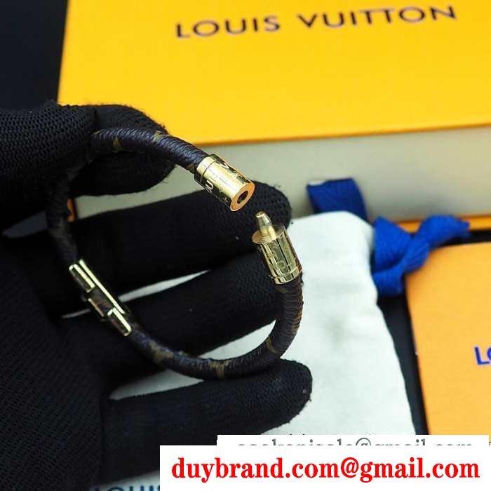秋のおしゃれをもっと楽しめる ルイ ヴィトン 4色可選 秋のこなれカジュアルを思う louis vuitton ブレスレット