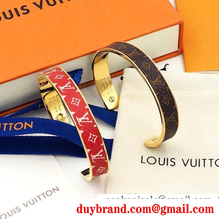 ブレスレット 日々のスタイリングの幅をもっと広げる  ルイ ヴィトン 上品な秋冬コーデに仕上げる LOUIS VUITTON 2色可選