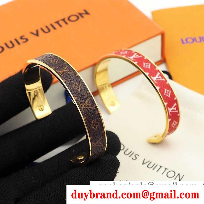 ブレスレット 日々のスタイリングの幅をもっと広げる  ルイ ヴィトン 上品な秋冬コーデに仕上げる LOUIS VUITTON 2色可選