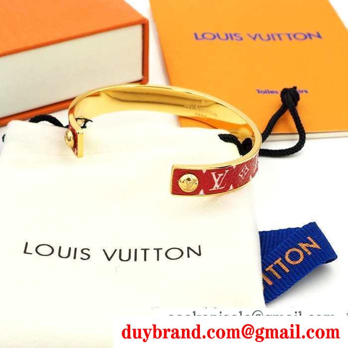 ブレスレット 日々のスタイリングの幅をもっと広げる  ルイ ヴィトン 上品な秋冬コーデに仕上げる LOUIS VUITTON 2色可選