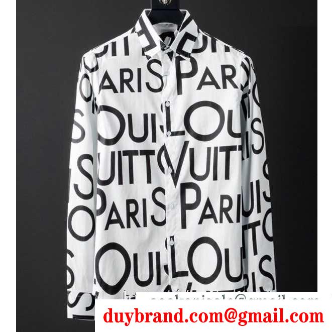 季節を感じた秋冬ファッション ルイ ヴィトン louis vuitton シャツ 2色可選 2019秋冬の必需品