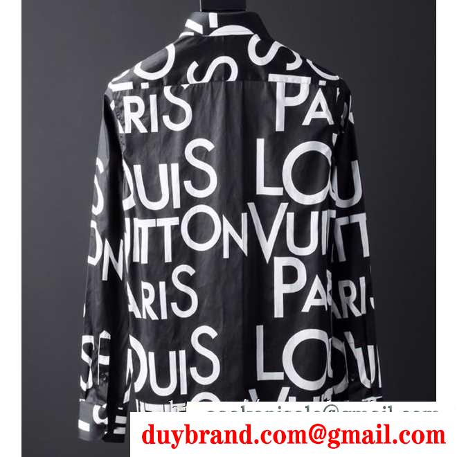 季節を感じた秋冬ファッション ルイ ヴィトン louis vuitton シャツ 2色可選 2019秋冬の必需品