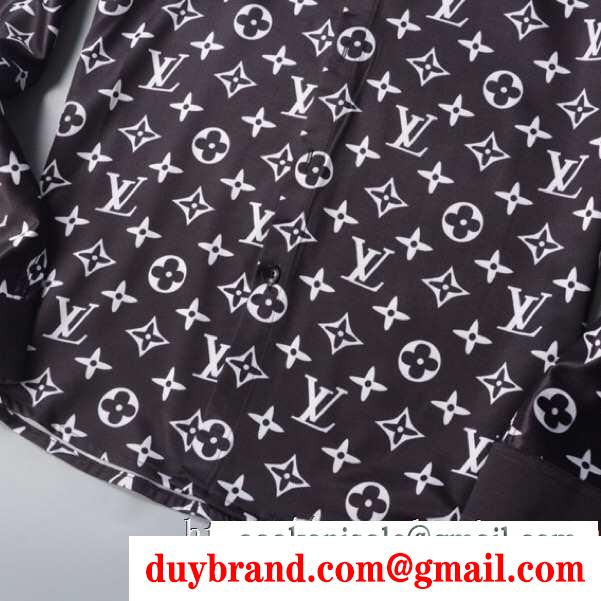 シャツ 2色可選 2019秋冬におすすめ着こなし 寒い季節の王道アイテム ルイ ヴィトン louis vuitton