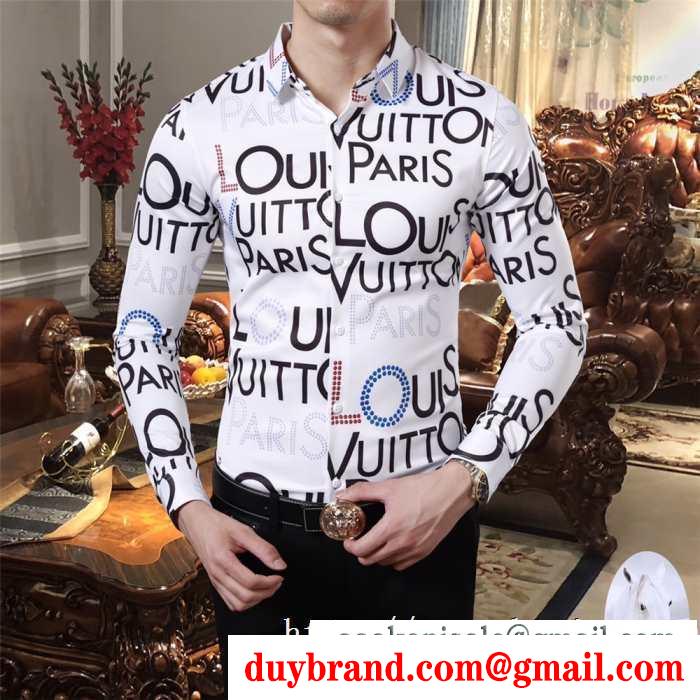 ふんわりまとって暖かお洒落 ルイ ヴィトン louis vuitton シャツ 2色可選 2019秋冬におすすめ着こなし
