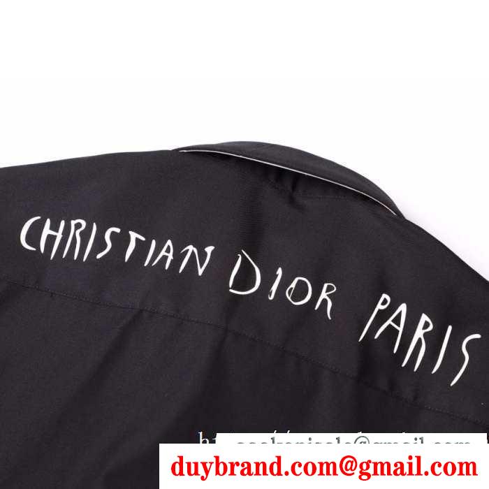 2019秋冬におすすめ着こなし 季節感溢れる秋らしいコーデ ディオール dior シャツ 2色可選