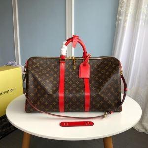 Louis Vuitton Mùa đông thời trang Corde Chiều rộng của Louis Vuitton Fall Louis Vuitton Bạn có thể tạo ra sự sụp đổ của vali
